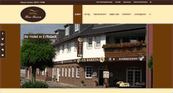 Desktop Screenshot of hotel-haus-barion.de