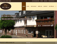 Tablet Screenshot of hotel-haus-barion.de